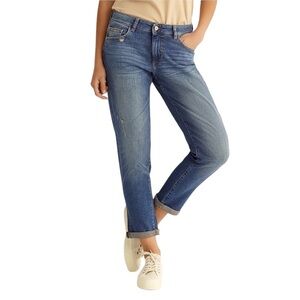 DL1961 Riley Boyfriend jeans tapered leg mid rise size 28 excellent condition